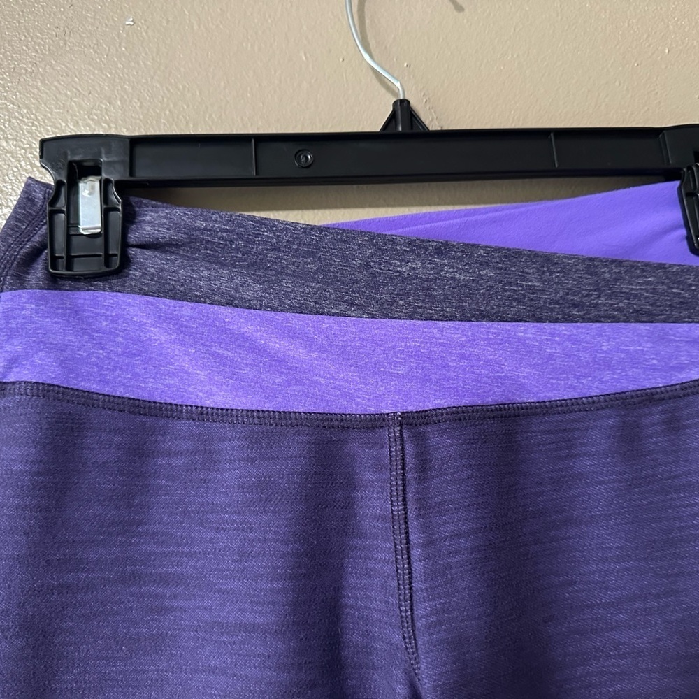 lululemon athletica Purple Wide Leg Pants with Crisscross Waistband - Picture 5 of 9